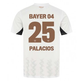 Bayer Leverkusen Exequiel Palacios #25 Borta Kläder 2024-25 Kortärmad